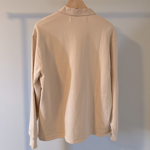 ✨NWOT✨ Oversized Khaki Inspired Sweatshirt - Picture 3 of 3